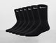 *6PK CUSH CREW BLK