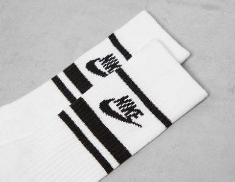 *3PK FUTURA ESS WHT/BLK'
