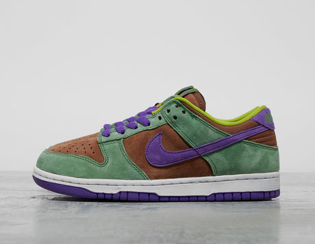 #DUNK LOW SP QS GRN/PURP