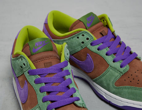 #DUNK LOW SP QS GRN/PURP