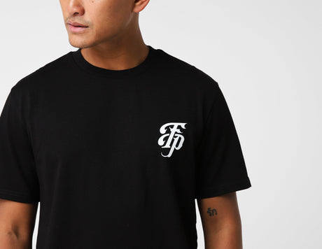 !MONOGRAM TEE BLK'