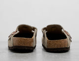BOSTON CLOG TAUPE/BLK