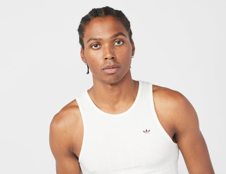 !CLOT RIB TANK ECRU'