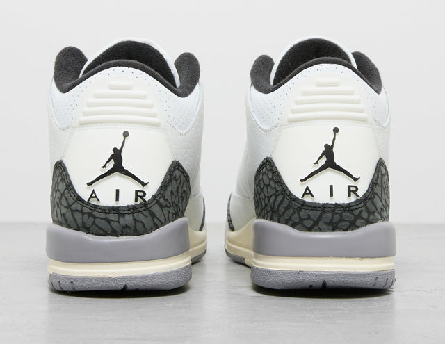 AJ 3 WHT/RED/BLK