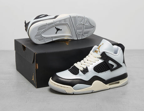 AJ4 RETRO PLAT/GLD/BLK