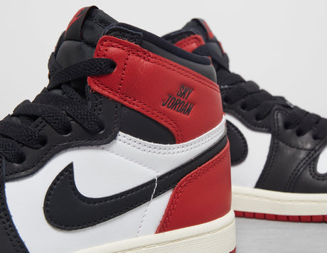 AJ 1 HI BLK/RED/WHT