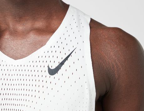 !NK AROSWFT SINGLET BLK