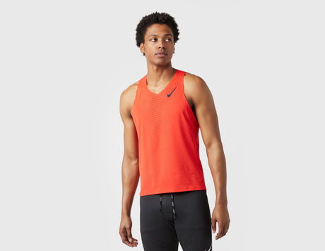 !NK AROSWFT SINGLET RED