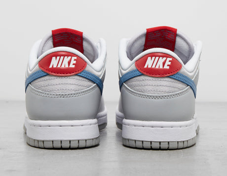 DUNK LO QS SIL/BLU/RED