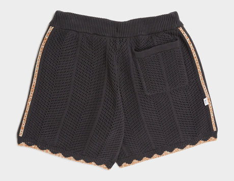 !CLOT KNIT SHORT BLK