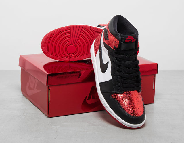 W AJ 1 HI OG BLK/RED/BLK